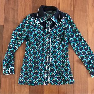 Style Mafia button down “cowboy-like” shirt.